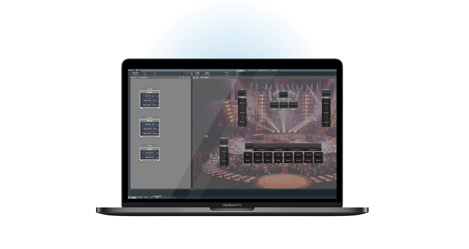Powersoft Armonía Plus 3.0 na MacBook računalu